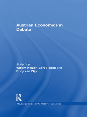cover image of Austrian Economics in Debate
